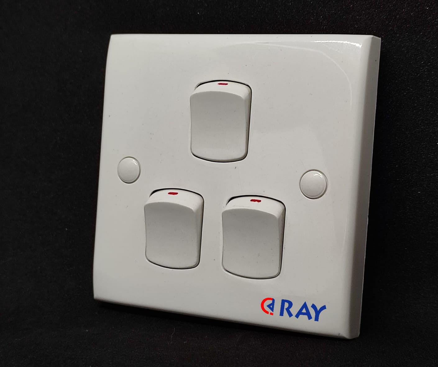 Three Gang One Way Switch - Eco Series