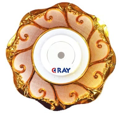 Golden Decorative Ceiling Rose  (Lata Model)